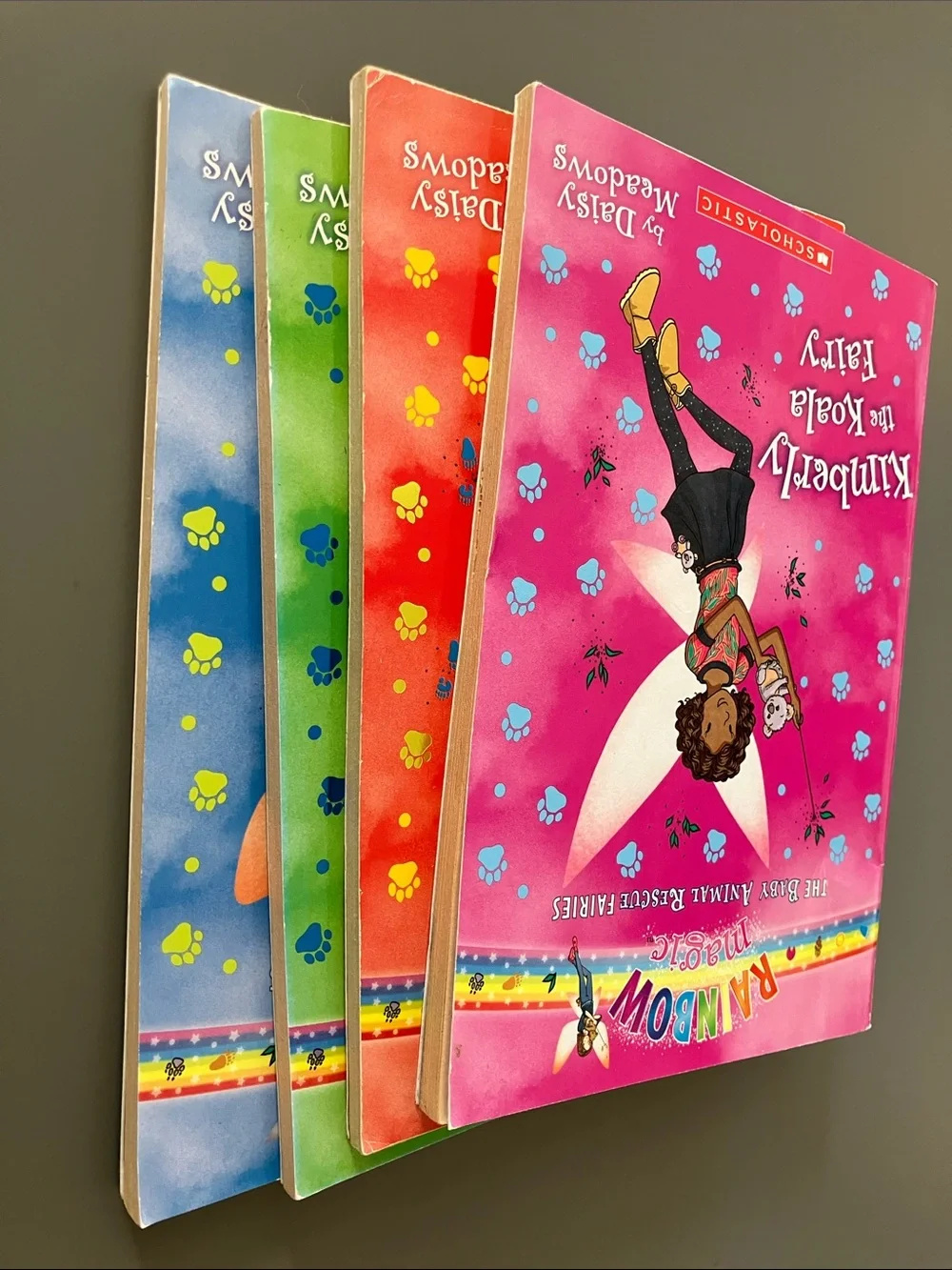 Scholastic Rainbow Magic Mae the Panda Fairy - Red and Yellow Cover